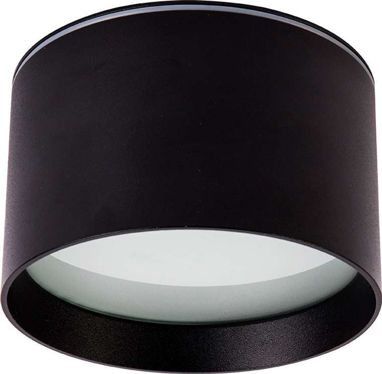 Светильник потолочный IP44 Feron HL373 48733 25W, GX70, черный