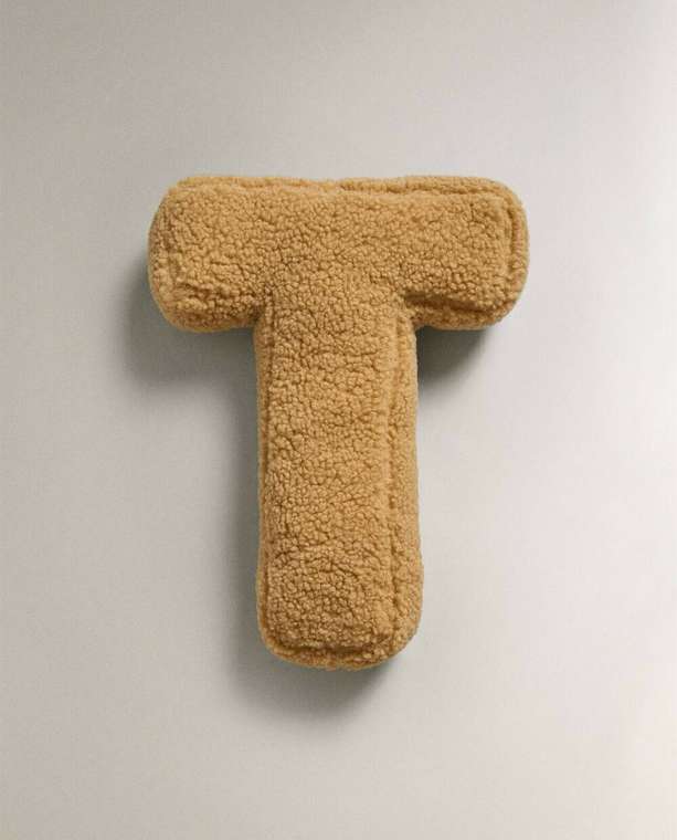 Детская подушка Letter t