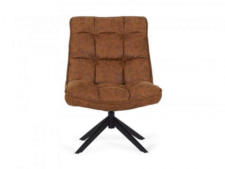 Кресло Calvin коричневого цвета