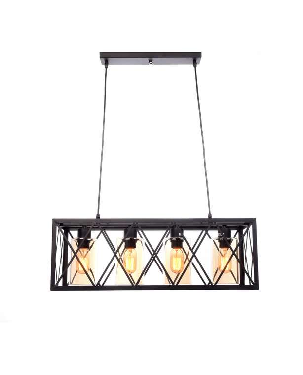 Подвесной светильник Lumina Deco Nortis LDP 11535-4 BK