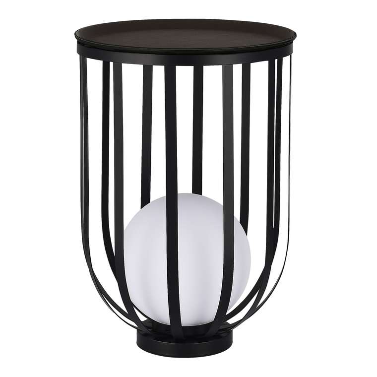 Светильник настольный ST-Luce Черный/Белый E27 1*60W NORDIC