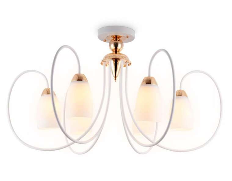 Потолочная люстра Traditional TR3120 (стекло, цвет белый)