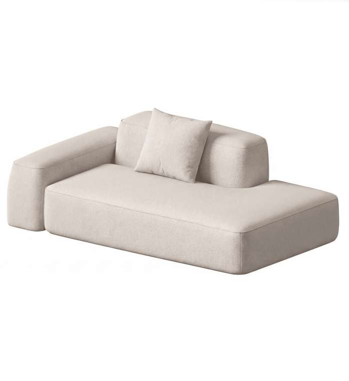 Прямой диван Duo модули GB бежевого цвета