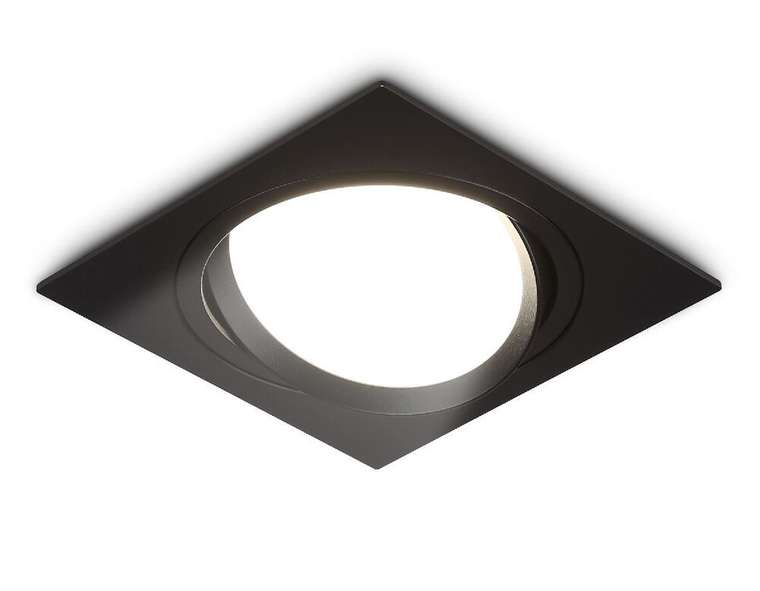 Встраиваемый светильник GX Standard tech TN51917 (металл, цвет черный)