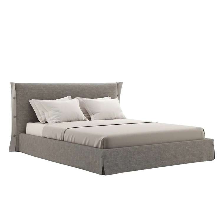 Кровать Alba 200х200 бежевого цвета