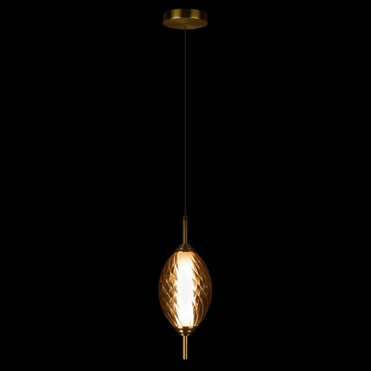 Подвесной светильник Helix 10421/A Amber (стекло, цвет янтарный)
