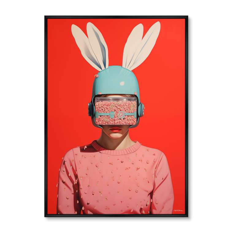 Репродукция картины Vibe collection, Жизнь как кинофильм, 2024г.