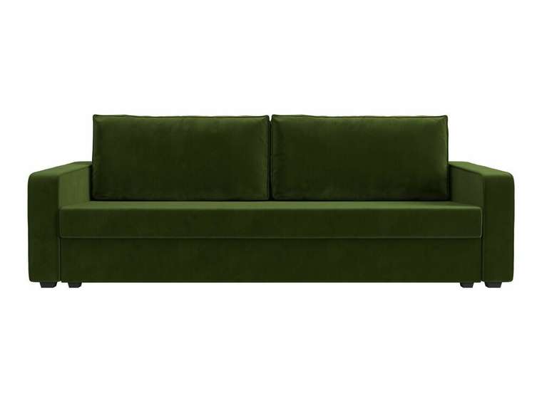 Диван-кровать Лига 009 зеленого цвета 
