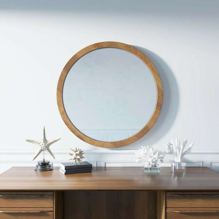 Зеркало Bruni круглой формы