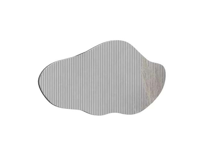 Зеркало настенное Illusion 55х109 с черным основанием
