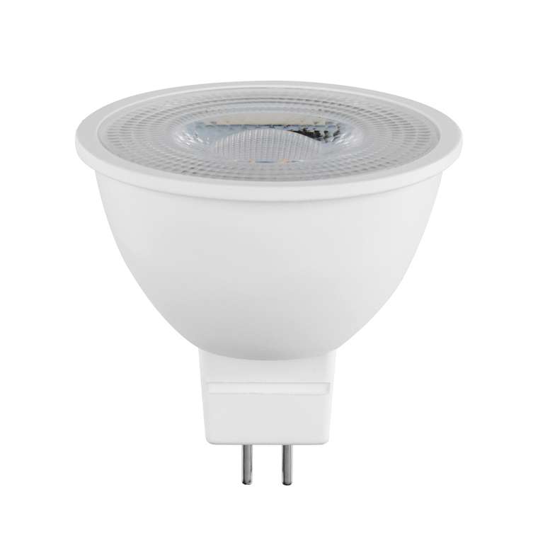 Лампа LED 220V MR16 GU 5.3 5W=50W 450LM 50G 3000K
