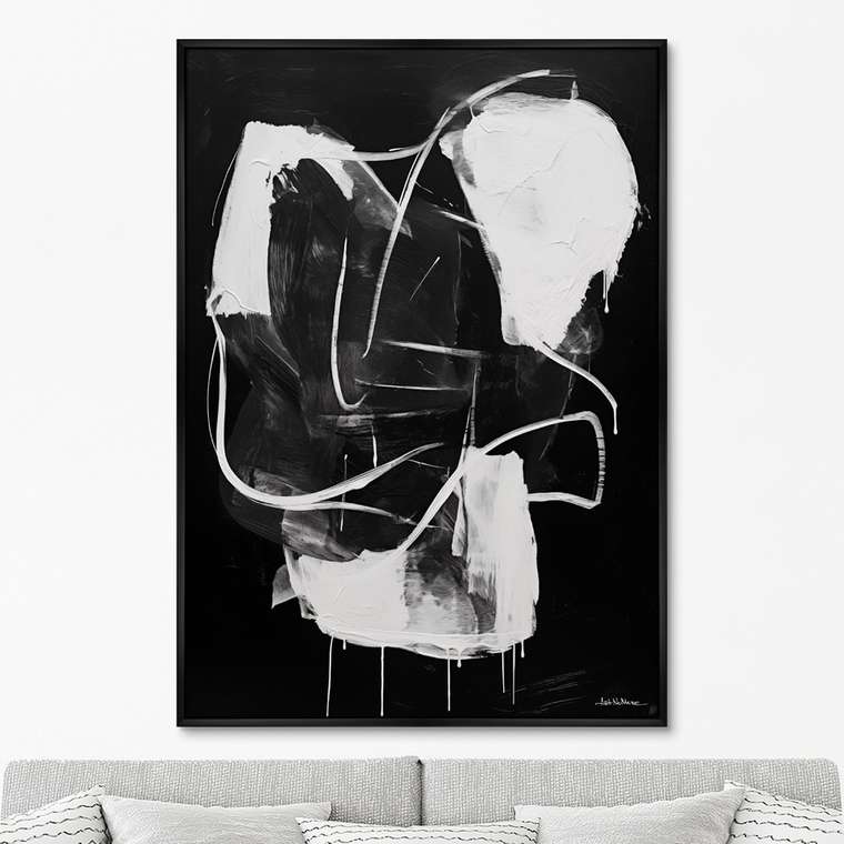 Репродукция картины Non-streamlined shapes, No 1, 2024г.