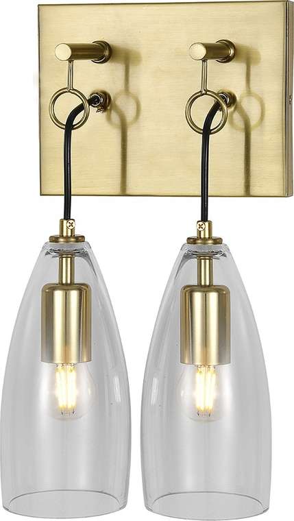 Бра (11064/2W Clear) Indigo Goccia V000546