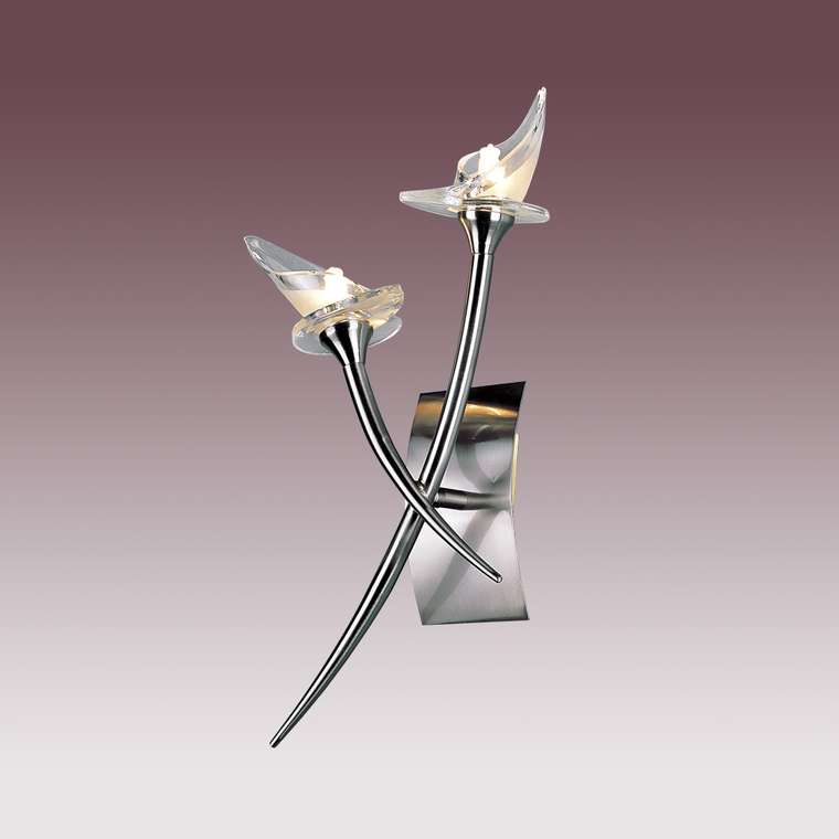 Бра N-Light Satin Chrome
