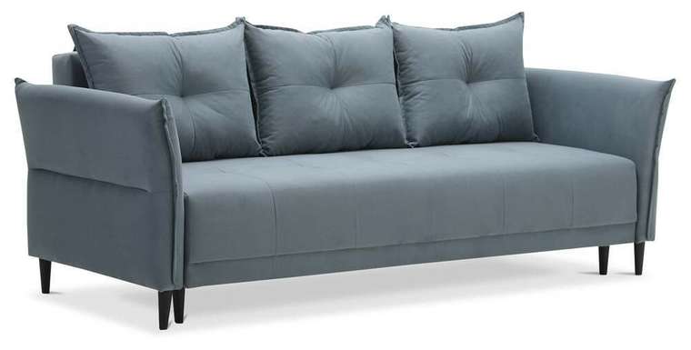 Диван-кровать Лома голубого цвета