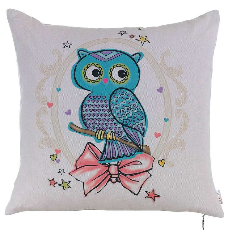 Чехол для декоративной подушки  "owlet"