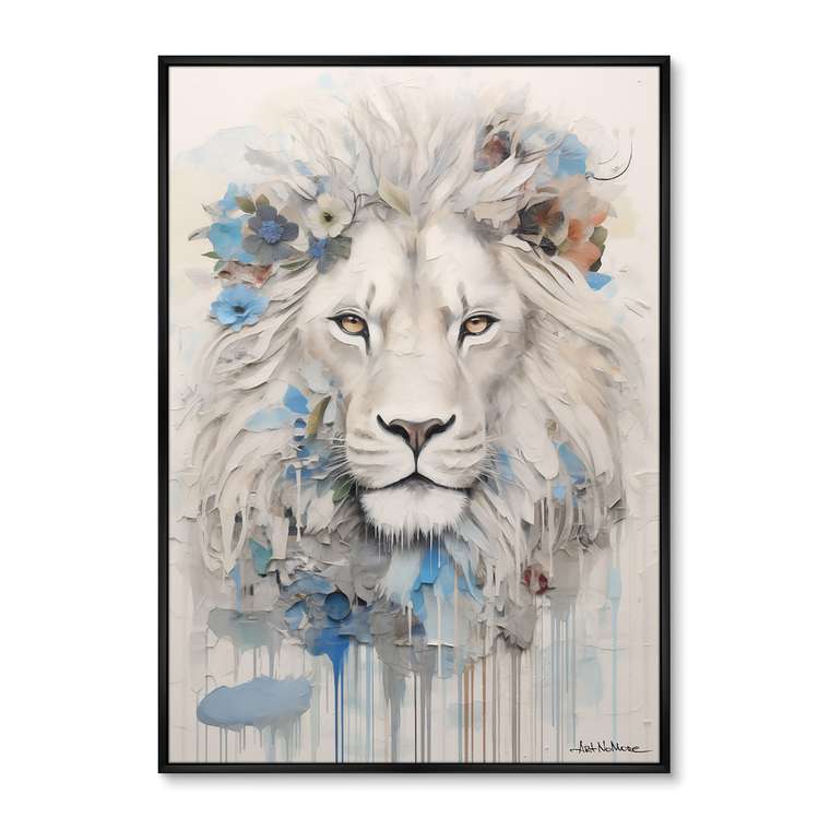 Репродукция картины Blooming Lion, 2024г.