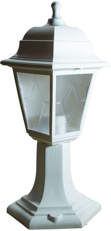 Наземный фонарь UUL-A01F 60W/E27 IP44 Uniel WHITE