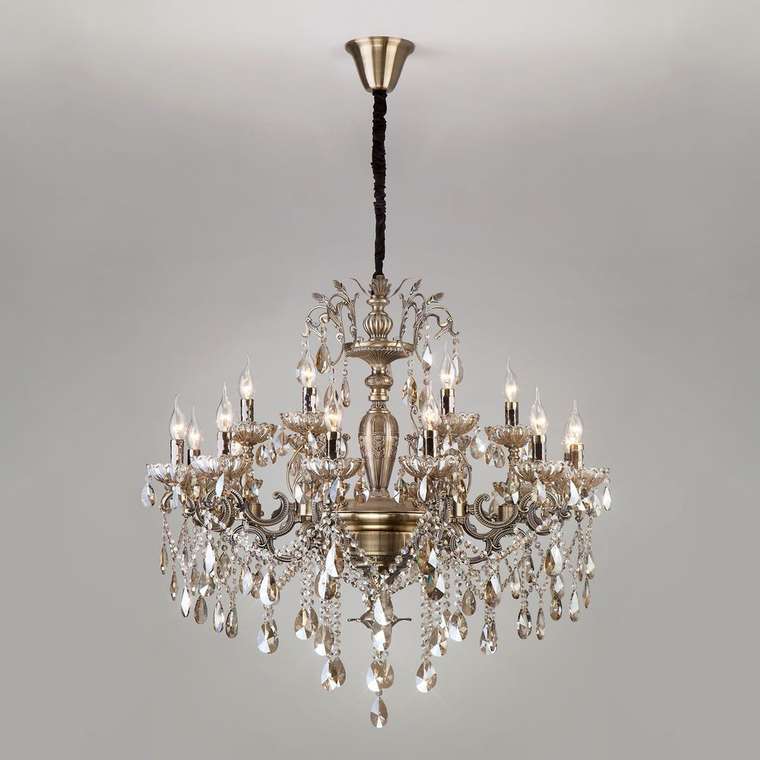 Подвесная люстра с хрусталем 285/18 Strotskis Beatrix