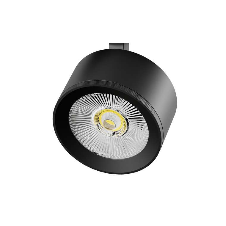 Светильник ALTA PRO для трековой системы Quattro LED 15W 1700LM 36G ЧЕРНЫЙ 3000K DIM