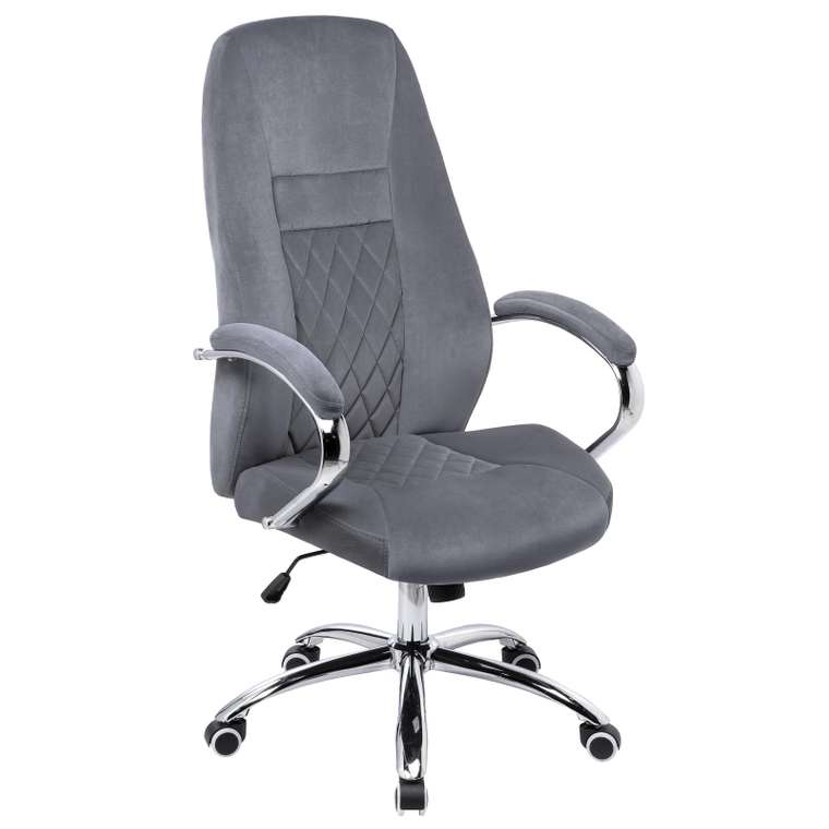 Офисное кресло Aragon серого цвета