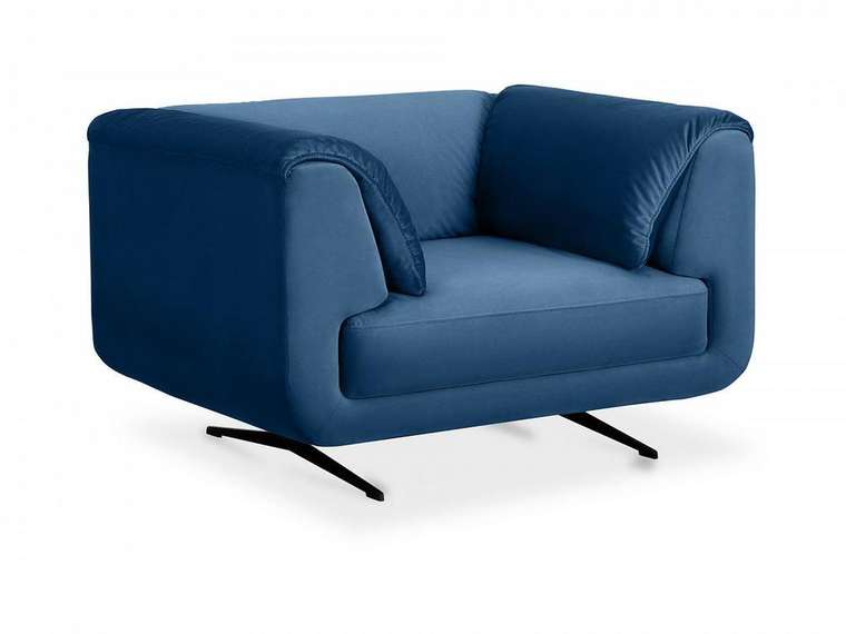 Кресло Marsala синего цвета