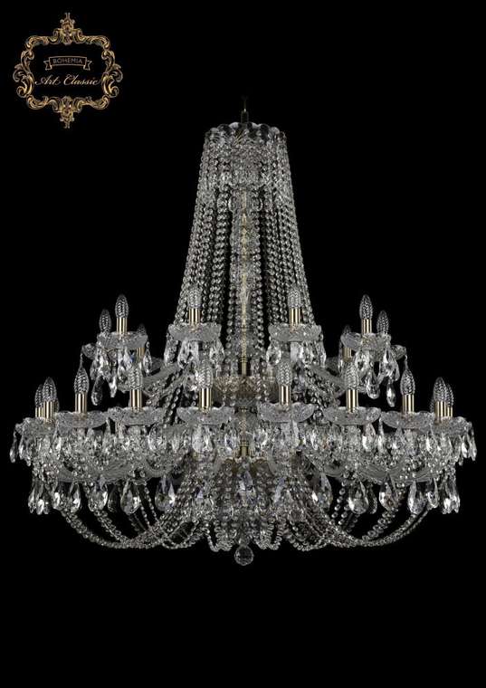 Хрустальная подвесная люстра Art Classic 44501 11.21.20+10.400.2d.Br.Sp подсвечник