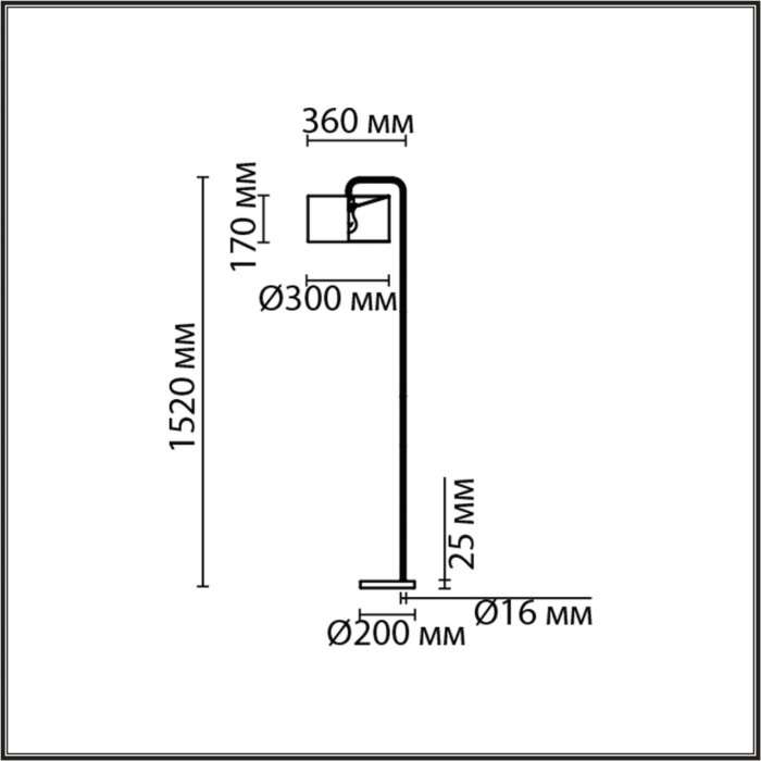 Торшер Lumion Velveta 8073/1F золото/бордовый, металл/камень/текстиль E27 1*60W 220V