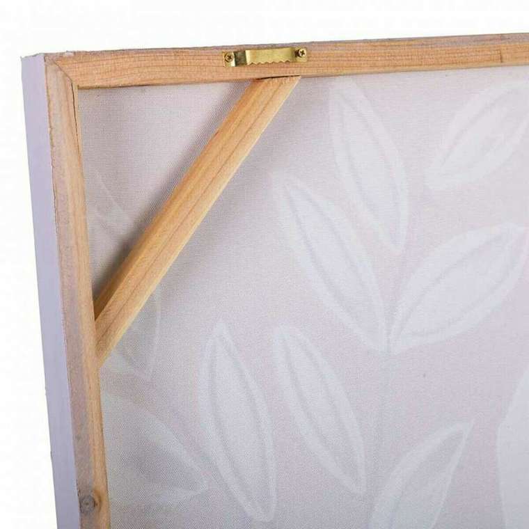 Картина Холст древесина ели 100 x 3 x 100 cm