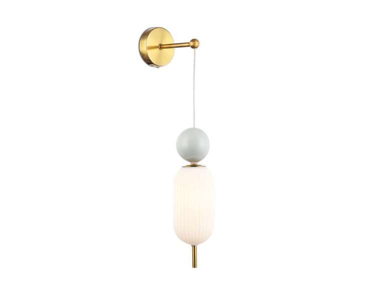 Бра Ceramo Modern LH53108 (стекло, цвет белый)