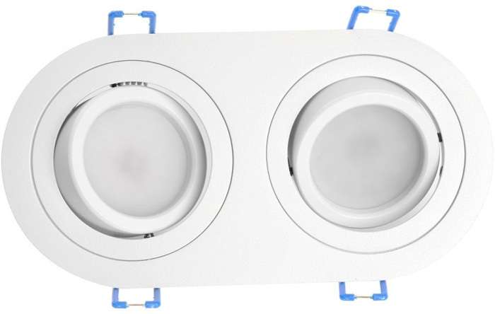 Светильник встраиваемый Feron DL2812 48460 50W G5.3 черный