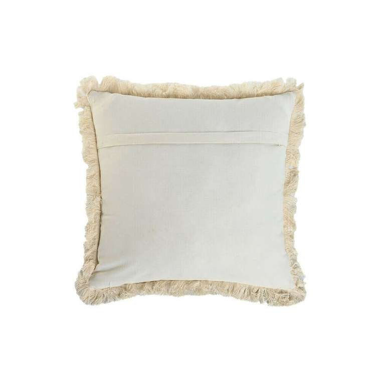 Подушка Boho 45х45 бежевого цвета