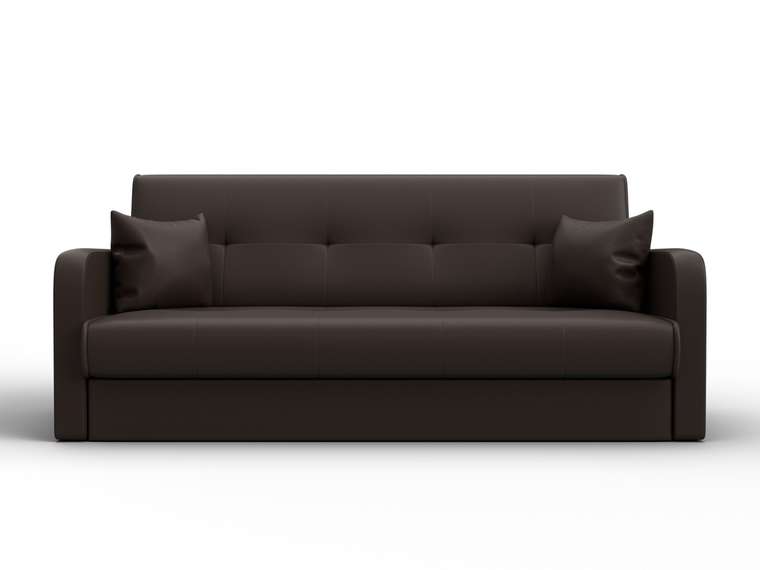 Диван-книжка Надежда коричневого цвета (экокожа)