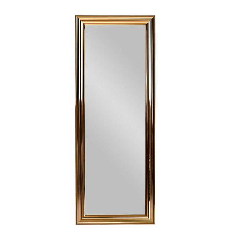 Настенное зеркало Decor 40х105 бронзового цвета