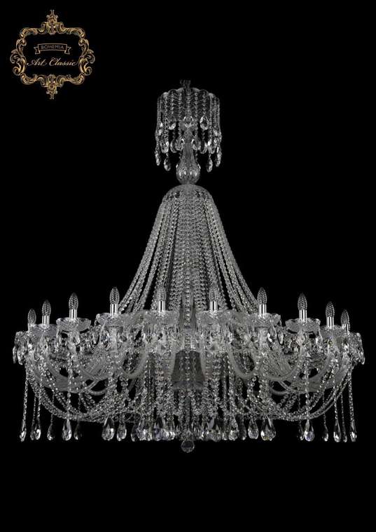 Хрустальная подвесная люстра Art Classic 45271 11.12.24.530.XL-165.Cr.Sp подсвечник