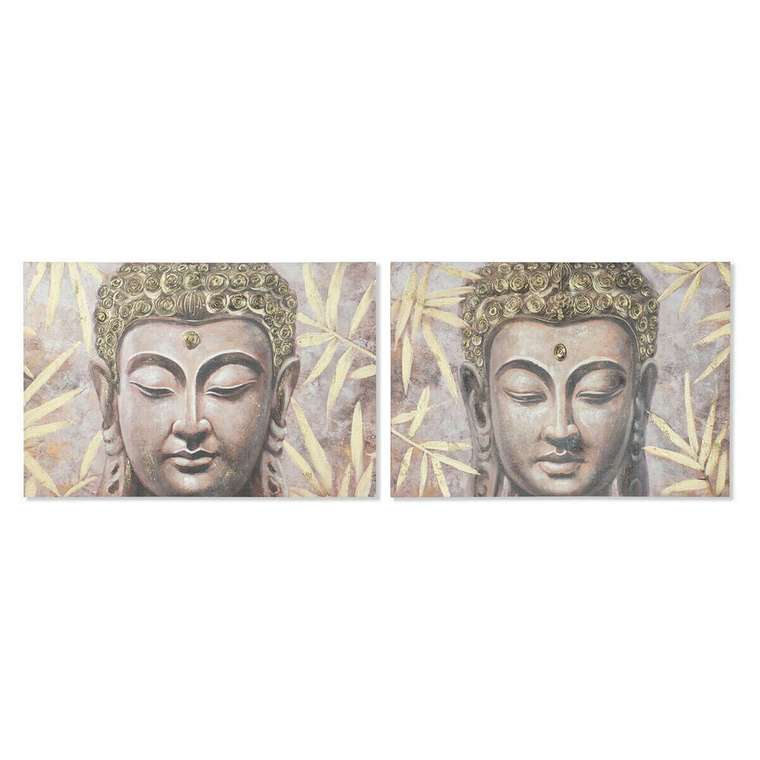 Картина Будда Восточный 120 x 3 x 80 cm (2 штук)