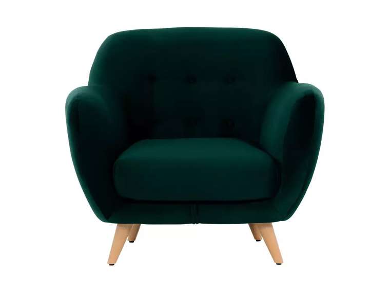 Кресло Loa темно-зеленого цвета