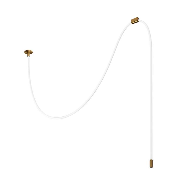 Потолочный светильник Thread 10388A Brass (силикон, цвет белый)