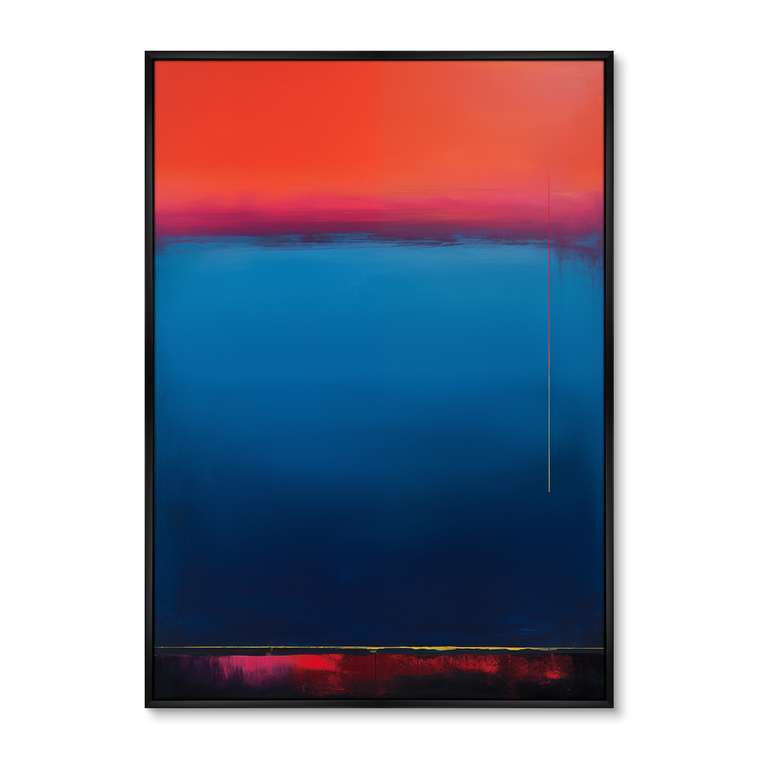 Репродукция картины Landscape Collection, Color eclipse, No 2, 2024г.