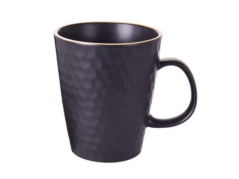 Кружка Pottery черного цвета