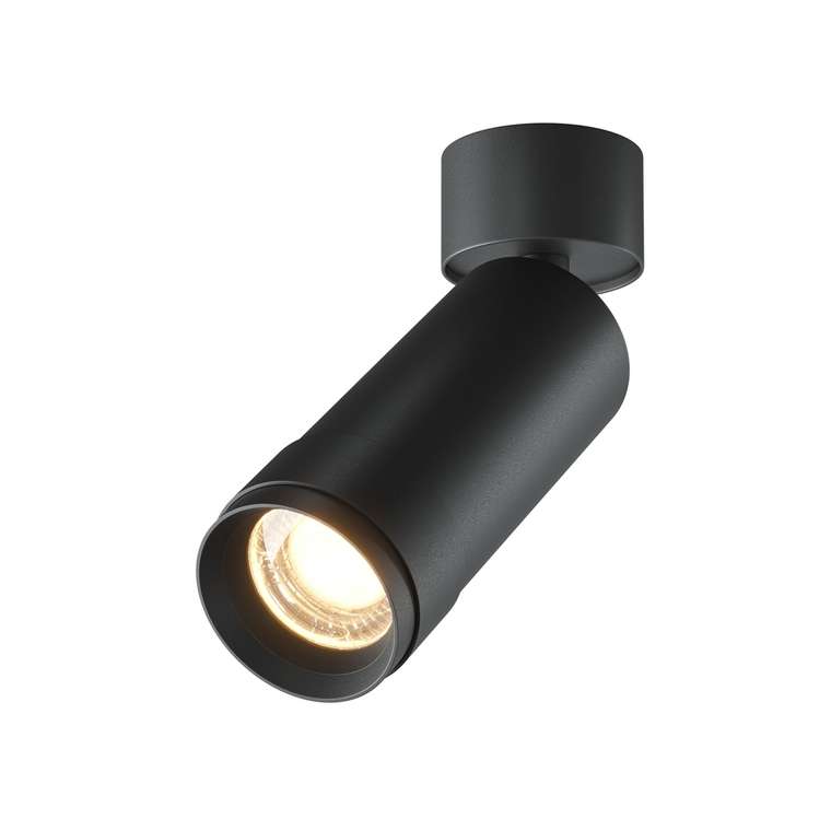 Потолочный светильник Focus Zoom Ceiling & Wall 3000К черного цвета