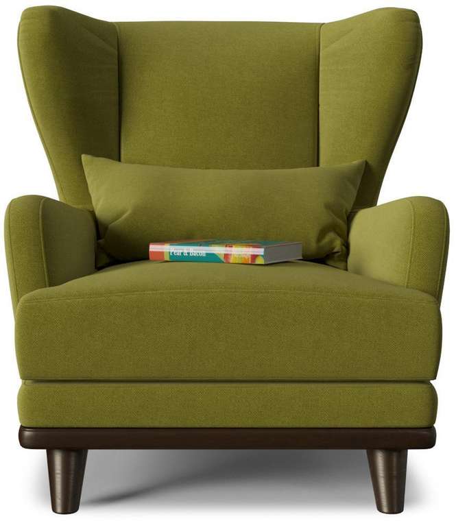 Кресло Роберт Людвиг дизайн 5 зеленого цвета