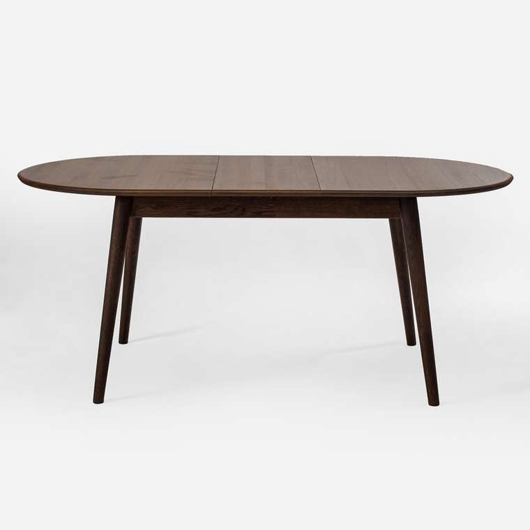 Раздвижной обеденный стол Стокгольм цвета американский орех