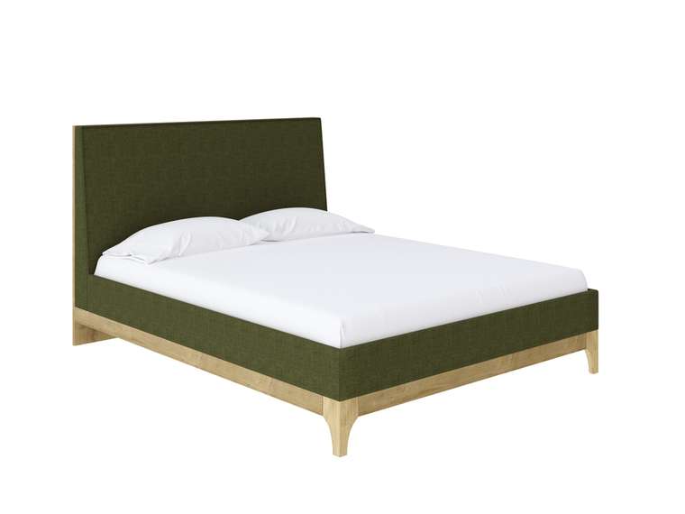 Кровать Odda 160х200 зеленого цвета
