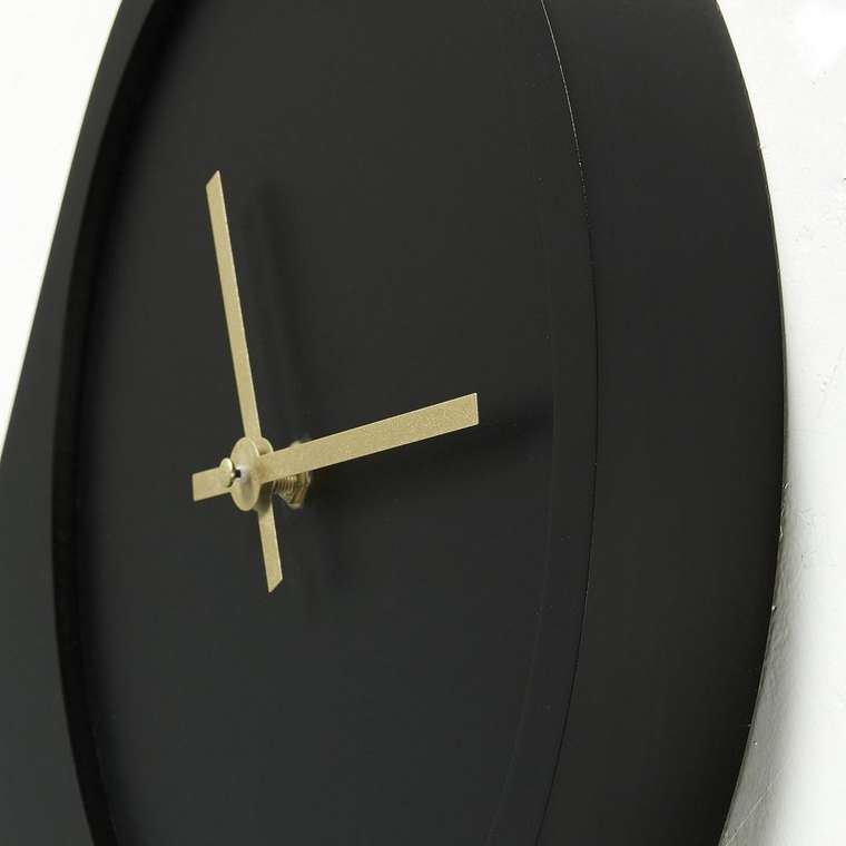 Настенные часы Thorn черного цвета
