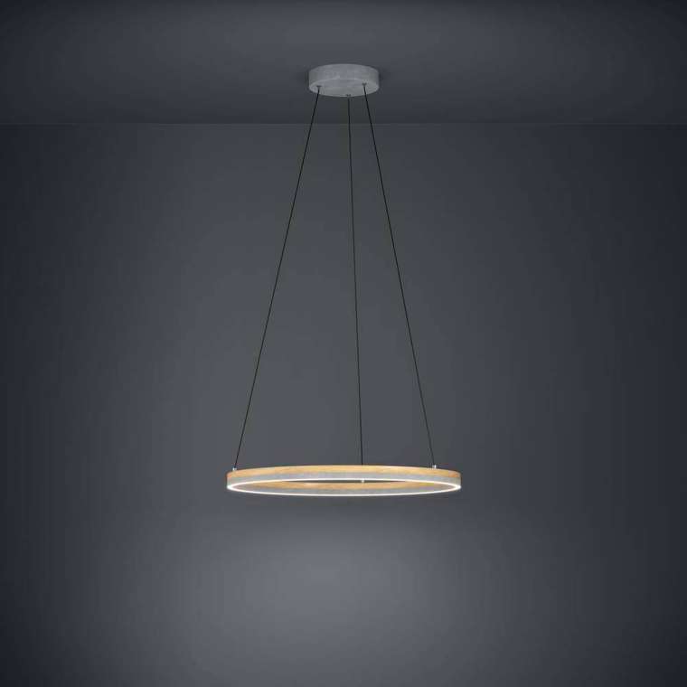 Подвесной светильник Cadinaro 39896 (металл, цвет серый)