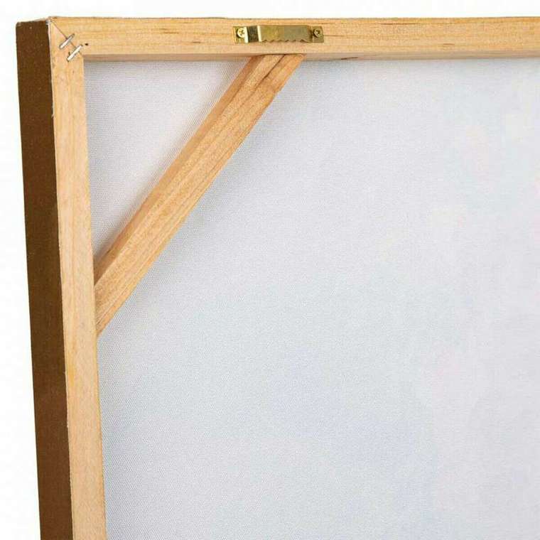 Картина Life Полотно древесина ели 100 x 3 x 100 cm