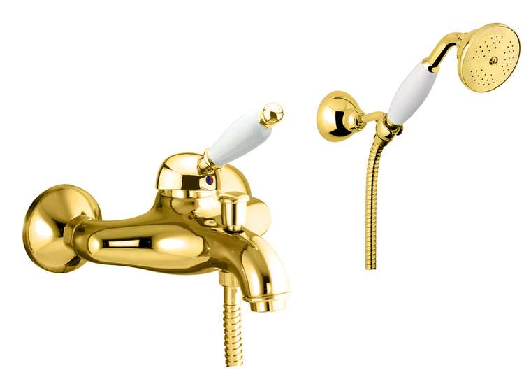 Смеситель для ванны Fiore IMPERIAL 83OO5104, золото