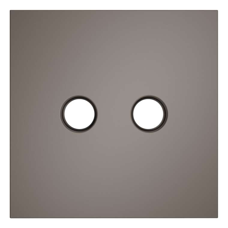 Накладка для розетки телевизионной оконечной TV+SAT, S70 (капучино)