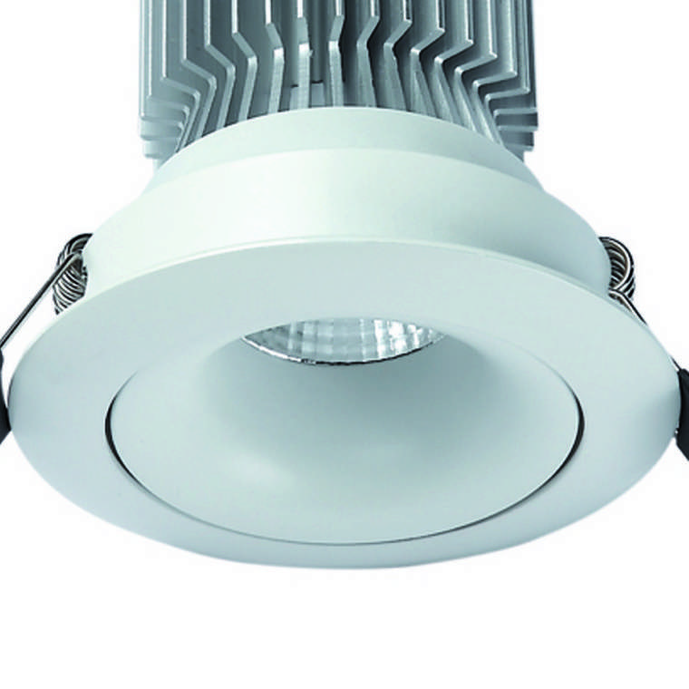 Встраиваемый светильник FORMENTERA C0076 (алюминий, цвет белый)